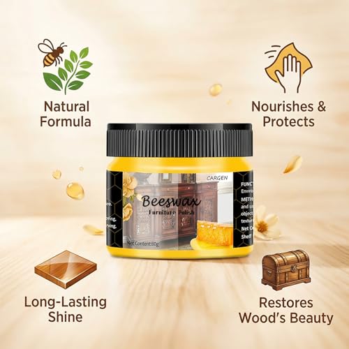 Image of CARGEN Beeswax Furniture Polish - Beeswax Wood Polish and Cleaner