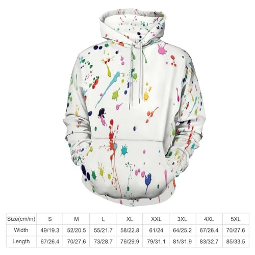 Pull imprimé en 3D abstrait sweat à capuche mode multicolore unisexe - 6