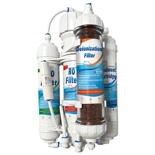 4-Stage RO/DI Water Filter System