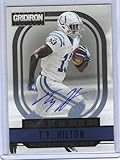 Ty Hilton 2012 Panini Gridiron Rookie O's Auto Rc #d 12/25 - Football Slabbed Autographed Rookie Cards