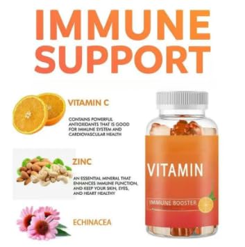 Per adulti, energia, supporto immunitario: senza glutine, non OGM, vegano | vitamine