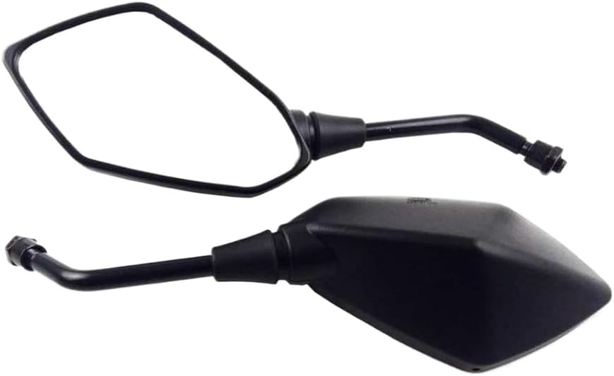 Universal Motorcycle Convex Rear View Mirror 10mm Bolt Electrombile ATV Back Side Mirror Compatible With(not include bracket)