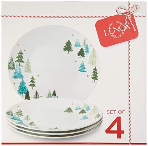 Lenox 880068 Balsam Lane 4-Piece Dinner Plate Set #TOP1