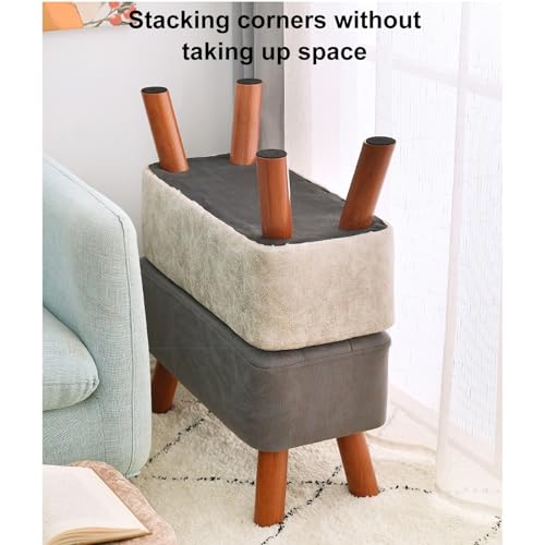 Tabouret ottoman moderne rectangulaire pour changer de chaussures - 6
