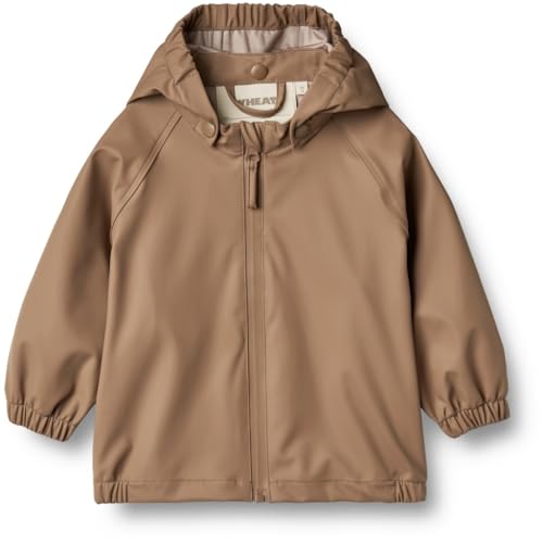 Wheat Regenjacke Chardy Jacke Unisex GRS recycelt Wasserdicht Winddicht, Hazel, 74/9m Wheat Regenjacke Chardy Jacke Unisex GRS recycelt Wasserdicht Winddicht, Hazel, 74/9m