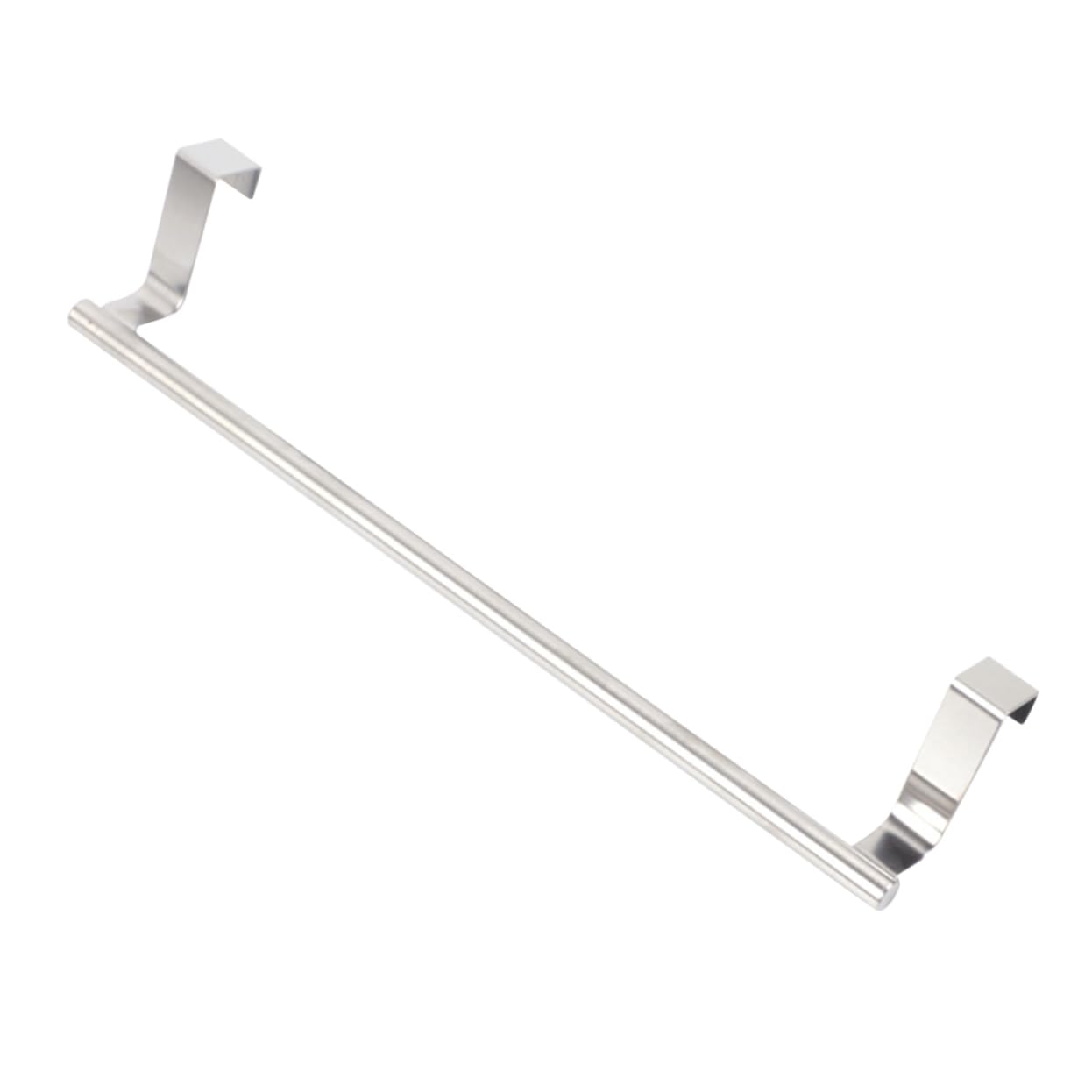 Zerodeko 1pc Cabinet Door Hook Cabinet Storage Shelf Metal Hooks Wall Mounted Shelves for Storage Bathroom Towel Rack Kitchen Hand Towel Holder Door Back Hanger Towel Shelf Rack Towel Rod