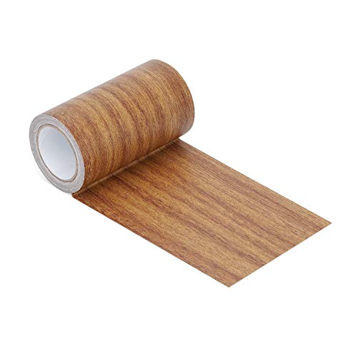 Repair Tape Patch 2.4" X15' Wood Textured Adhesive for Door Floor Table