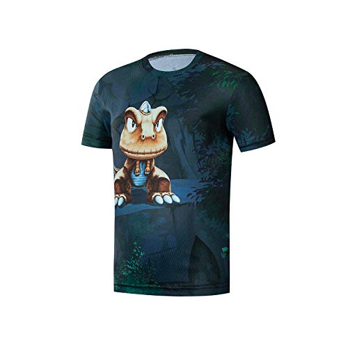 Cycling Jersey Kids,Bike Short Sleeve for Girls Boys Breathable T-Shirt