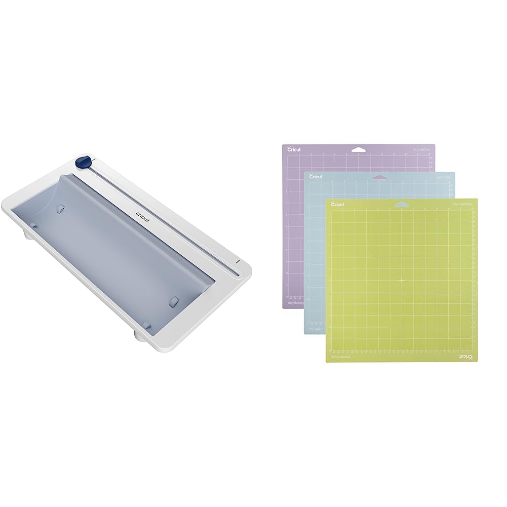 Cricut 2009039, Silber, Roll Holder for Explore 3 and Maker 3 & Schneidematte