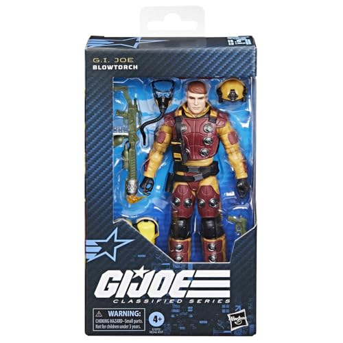 G.I. Joe Classified Series #154, Blowtorch, Collectible 6 Inch Action Figure with 10 Accessories - Thumbnail 3