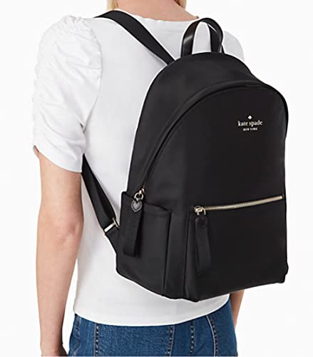 Kate Spade New York Chelsea Large Nylon Fashion Adult Backpack, Black, One Size #TOP1