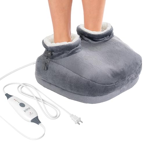 Pure Enrichment PureRelief Deluxe Foot Warmer - 4 Heat Settings,...