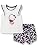 Chicco T-shirt + szorty kołdra Niemowlęta - dziewczynki Copletino t-shirt + shorts