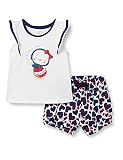 Chicco Copletino t-Shirt + Shorts Camiseta + Colcha de Pantalones Cortos, 38, 62 para Bebés