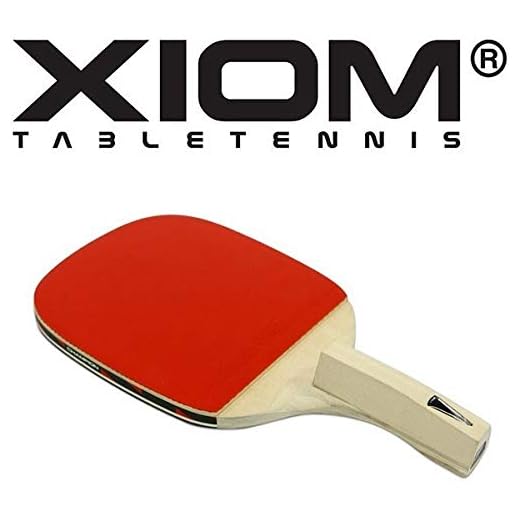 Raquete Caneta Xiom Champion 1.2p Ping Pong Tênis De Mesa