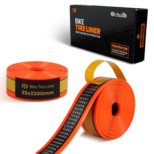 Image of Chooee Bike Tire Liners,Bicycle Tire Liner Tube Flat Protector-Self Adhesive,Mountain /Road Bike Puncture Proof Tire Liner Inner Compatible with 20 24 26 27.5 28 29 700c Tires.