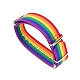 Gatuida Pulsera Arcoíris Tejida Mano para Mujer Joyería Colorida con Diseño Único Accesorio y Elegante para Cumpleaños y Celebraciones