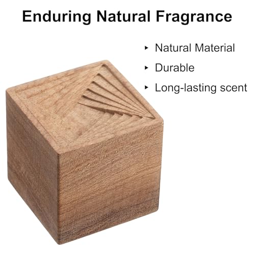 Difusores de aromas de madera uxcell para auto y hogar miniatura 3