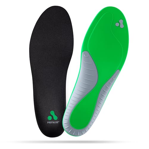 Protalus T-100 Elite Premium Insoles – Patented Alignment Technology for Whole-Body Comfort, Plantar Fasciitis Relief, Shock Absorption & Over-Pronation Control for Running, Walking, Standing