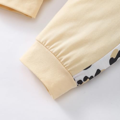 Image of Toddler Baby Girl Fall Clothes Sweatshirt Pants 2Pcs Outfits 1-5T