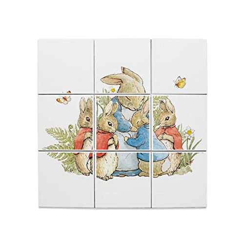 Carreaux céramique décoratifs Beatrix Potter céramique d'art pour chambre d'enfant