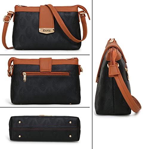 Image of EXOTIC embosed Cross Body Sling Bag for Girls /Women