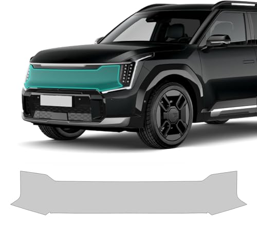 Paintville for kia EV9 2024 RWD AWD Lught/Wind/Land/GT TPU PPF Clear Paint Protective Film Custom Fit Anti Scratch Self Healing Shield Guard Finishing Accessories for Mini Front Bumper Center Section
