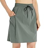 slimour Skorts Skirts for Women with Pockets Casual Golf Skort with Drawstring for Athletic Golf Ten