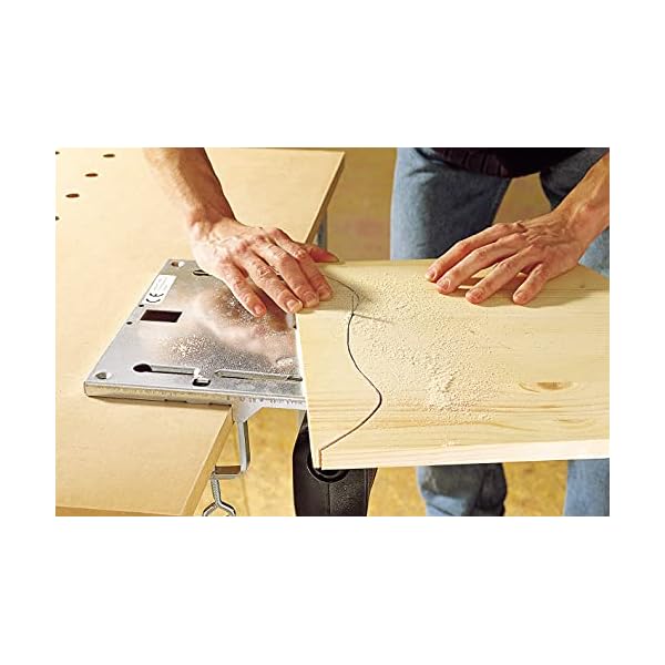 wolfcraft Stichsägetisch I 6197000 I Für genaues, stationäres Arbeiten mit der Stichsäge – Bild 4