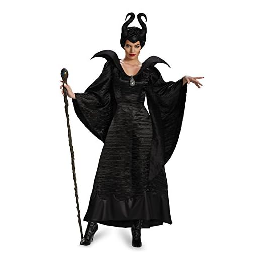 Disguise womens Disguise Disney Maleficent Black Christening Gown Adult Sized Costumes, Black, X-Large US