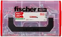 fischer L-Boxx Mini DuoPower, 210-teiliges Dübelset, 6-10 mm Durchmesser, 30-50 mm Länge, für Profis und Heimwerker, universeller Einsatz - optimal für unbekannte Untergründe – Ansicht 2