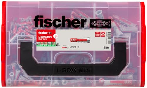 AKTION: fischer L-Boxx mini DuoPower  535968 Universaldübel-Sortiment, 210-teilig mit Prämie nach Registrierung