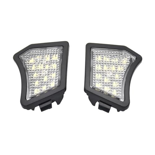 Indicateurs latéraux LED sous miroir pour Jaguar XJ XF XE et XK, pack de 2 lampes de courtoisie