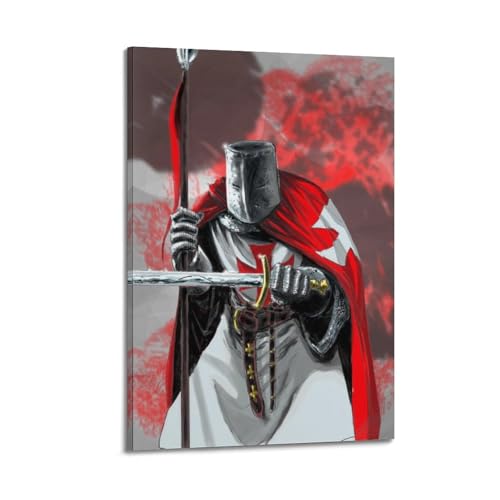 Art sur toile teintée de rouge et finitions de style cadre