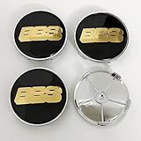 ASEUOG 4 Pièces 68mm Auto Cache moyeux pour BBS Pneus Jantes Accessoires,D
