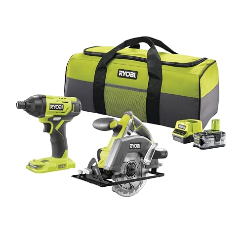 Ryobi RCK182M-140S 18V ONE+ Impact Driver & Circular Saw Kit