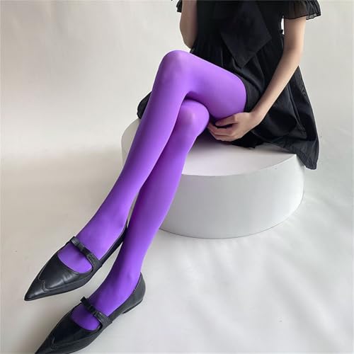 Image of Women's Tights Solid Color Elegant Stocking Leggings High Elastic Sexy Tights Pantyhose for Street Date Club Party