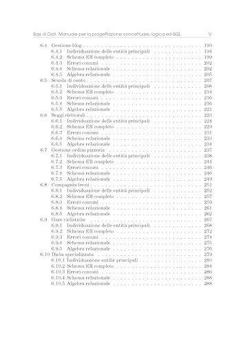 Basi Di Dati. Progettazione Concettuale Logica E Sql - 4