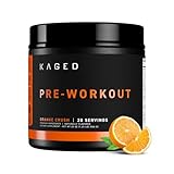Kaged Original Pre Workout Powder | Orange Crush | Pre-Workout with Creatine, Beta Alanine, L-Citrulline, BCAAs | 274 mg Organic Caffeine | Pre Supplements for Men & Women | 20 Servings