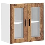 Portes pratiques : la porte en verre aide à garder un espace propre et organisé en cachant les appareils de cuisine et en permettant une visibilité claire