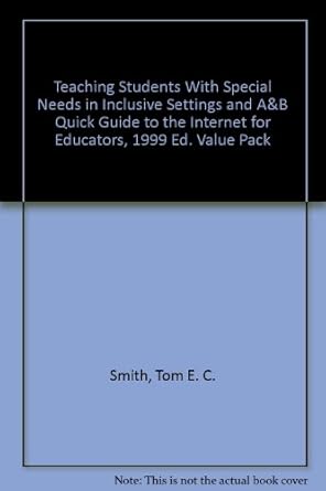 Amazon | Teaching Students With Special Needs in Inclusive Settings and ...