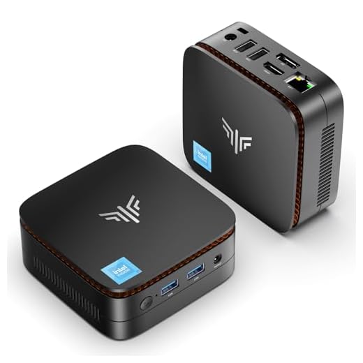 Mini PC, Intel Celeron N5105 2.9GHz 16GB DDR4 512GB SSD M.2 Micro Desktop Computer, 4K UHD, WLAN, BT4.2, Gigabit Ethernet, HDMI X 2 für Business, Heimkino, Windows 11 Pro