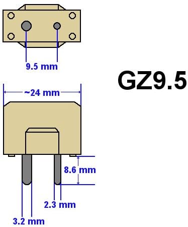 SYLVANIA 54836 Lámpara Halógena 600W 120V Base GZ9.5 3200K miniatura 2