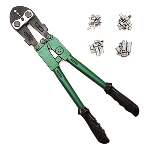 FenceMate 4 Slot Crimping Swaging Tool Kit to Join High...