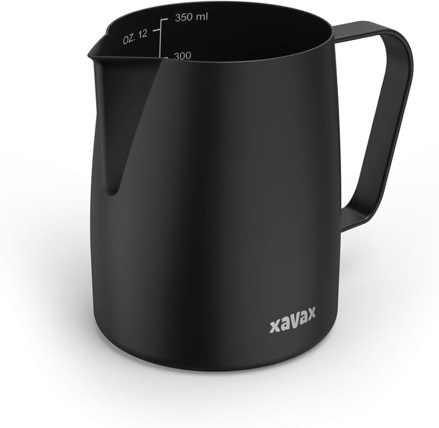 Amazon.com: Xavax Milk Jug, 350 ml (Stainless Steel Milk Jug, Milk