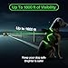 MASBRILL Hundegeschirr Leuchtend Aufladbar, LED Hundegeschirr Verstellbar Reflektierend mit Griff, Weich Gepolstert Beleuchtete Brustgeschirr für Kleine, Mittlere Große Hunde Leucht Geschirr(Grün M)