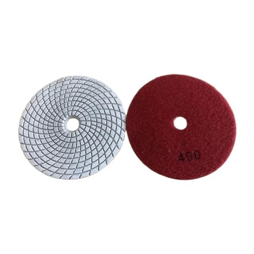 5インチ 125mm 研磨ダイヤモンド湿式研磨パッド 研磨ディスク 花崗岩 石材 コンクリート 大理石の洗浄と研磨用 wanglan(100_1 PC_5 INCH 125MM)