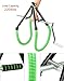 QWORK Cow Hip Lift, Heavy-Duty Cattle Lifter - Steel Cow Lift with Adjustable Pitch, Triangular Support Stand Up Assist Tool for Calving Milking Birthing Dystocia and Recovery Aid - 2204lb Capacity