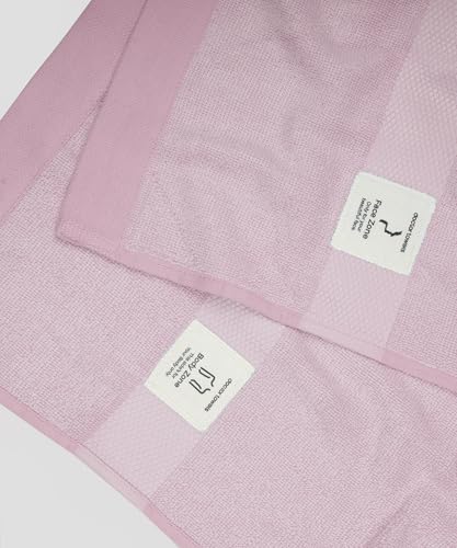 Image of Doctor Towels, World's First Banana Terry Bath Towel, 400 GSM | Dermatologist Tested for Sensitive Skin | 60 x 120 cm Towels for Bath Large Size | Clinically Tested to Help Reduce Acne - Pink