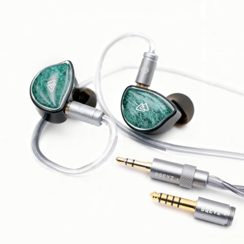 Image of BQEYZ NI Wired in Ear Monitor, Gaming Earbuds with 3.5 & 4.4mm Plugs